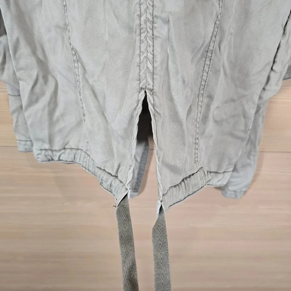 Anthropologie Hei Hei Morgan Open Front Draped Utility Jacket Size‎ Small - Picture 9 of 14